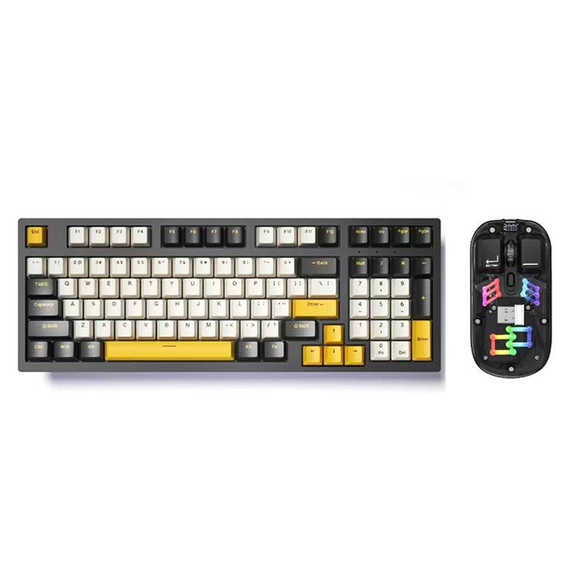 Mechanical Keyboard Customized Three-mold Machinery Key Mouse Suit