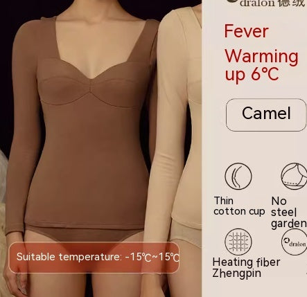 Self-heating Autumn Coat Base With Chest Pad Muscle Base