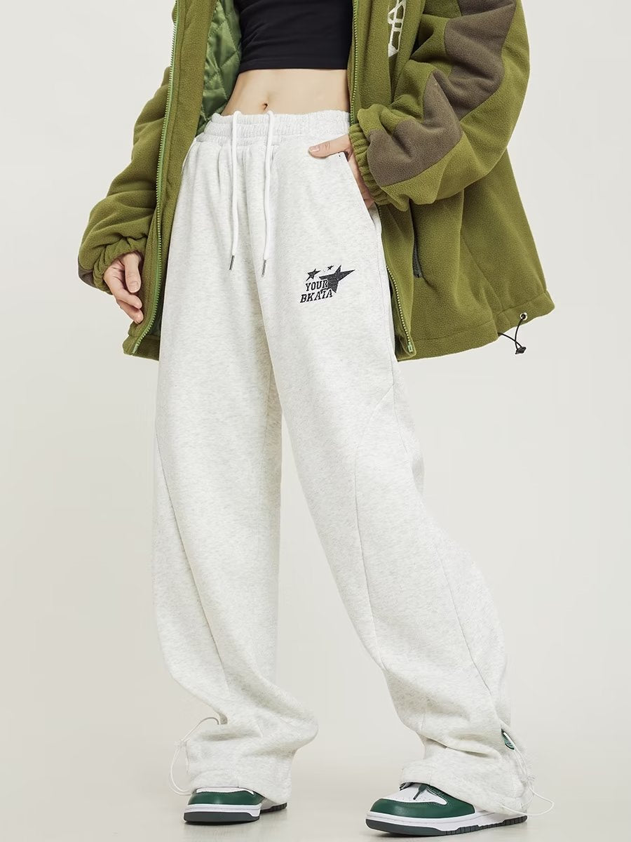 Drawstring Ankle-tied Sports Pants Street Dance Skateboard Casual