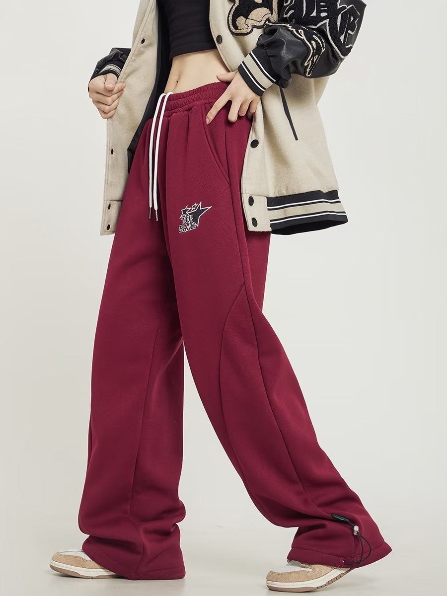 Drawstring Ankle-tied Sports Pants Street Dance Skateboard Casual