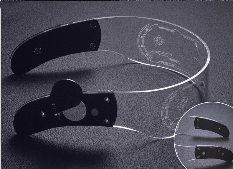 LED Light Luminous Glasses Futuristic Sense Of Technology