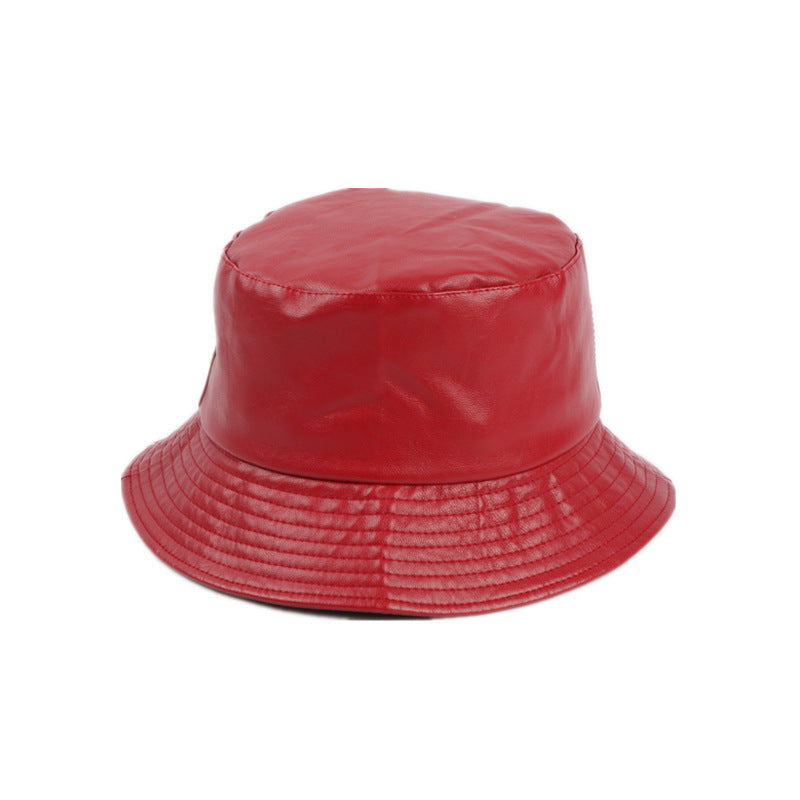 Men's And Women's Fashionable And Versatile Leather Hat