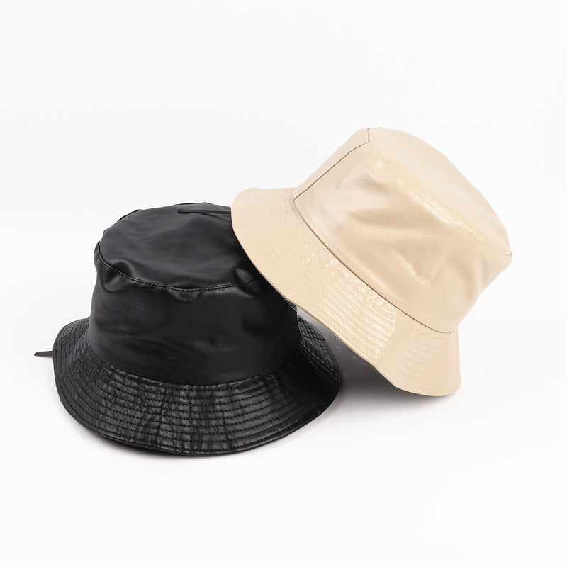 Men's And Women's Fashionable And Versatile Leather Hat